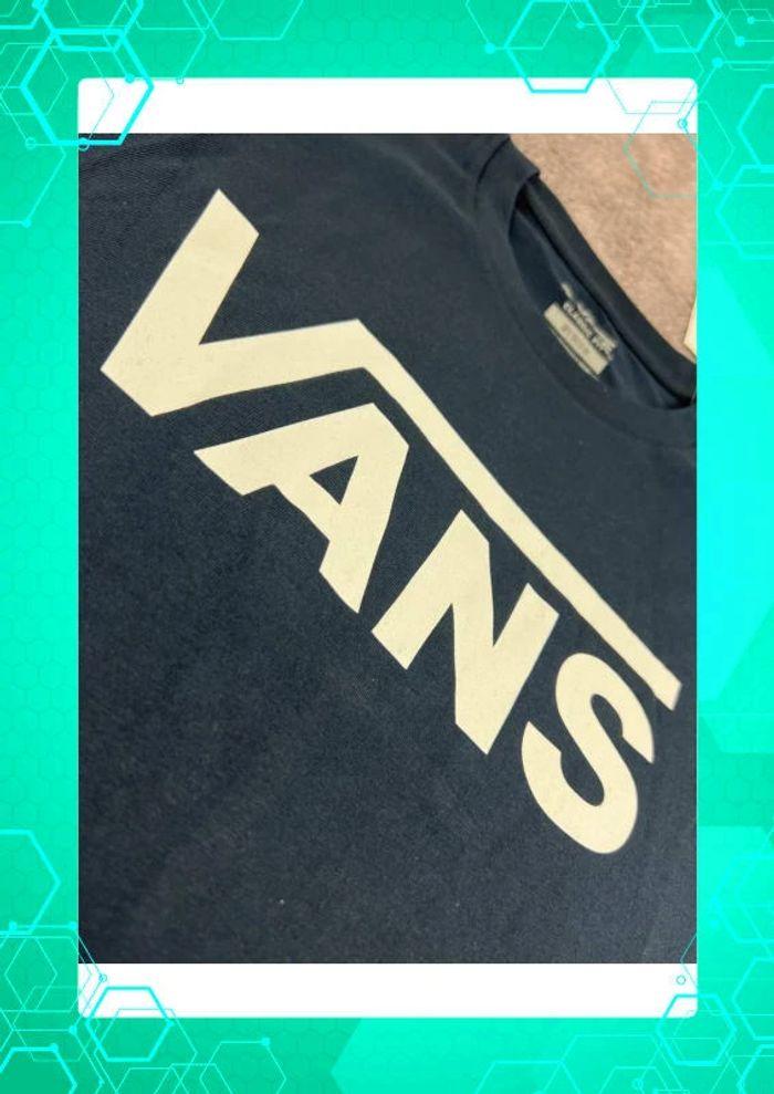 👕 T-shirt Vans Bleu Marine Taille M 👕 - photo numéro 7