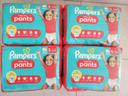 Lot de 4 paquets de couches culottes PAMPERS baby dry pants taille 5