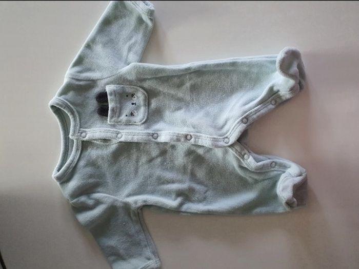 Lot 5 pyjamas en velours bébé - photo numéro 3