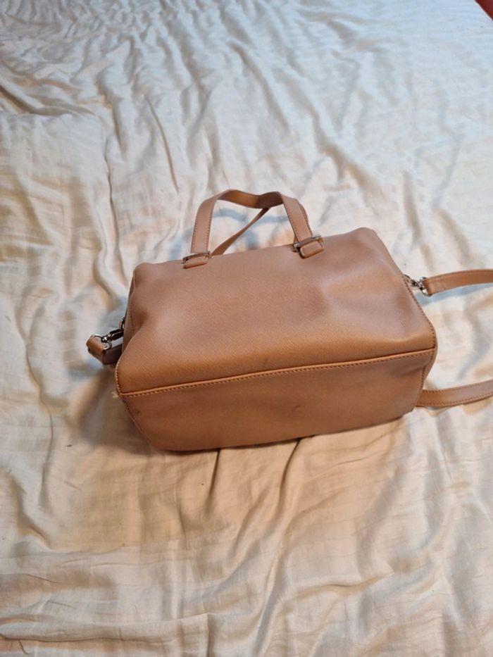 Sac à main beige rosé - photo numéro 2