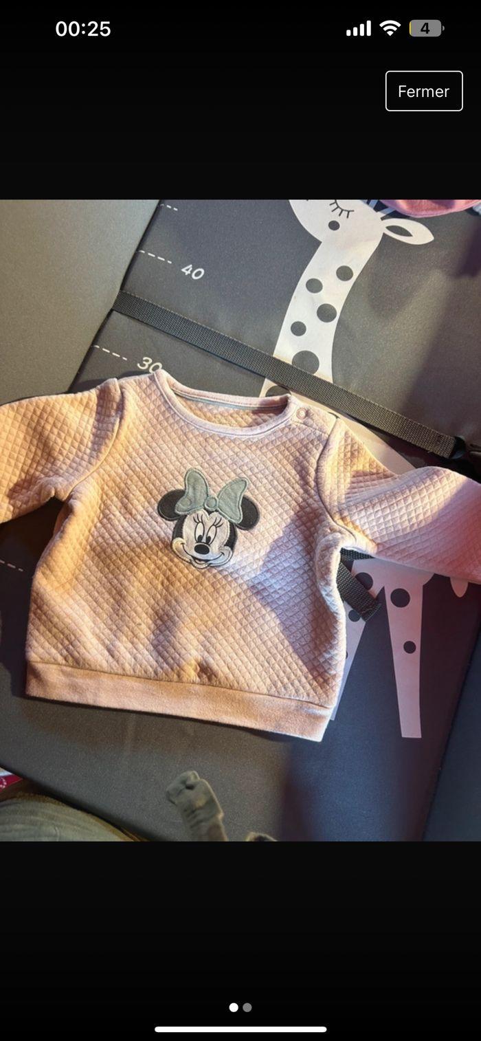 Petit pull Minnie - photo numéro 1