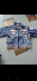 Veste en jean bebe