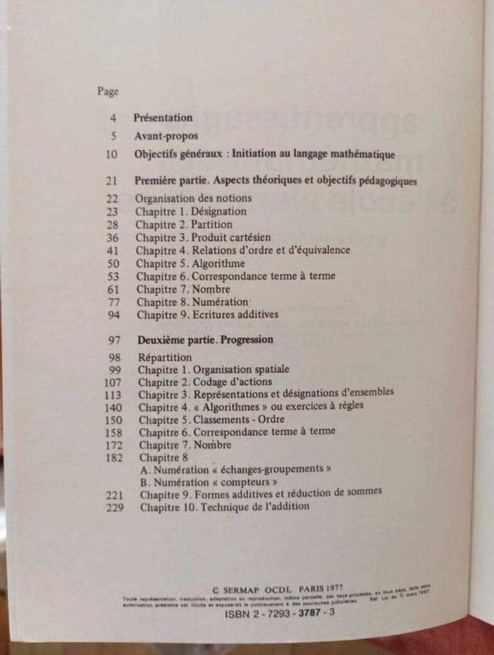 Ermel apprentissage mathématique à l'école élémentaire CP - photo numéro 4