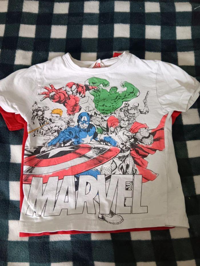 2 tee-shirts marvel - photo numéro 5