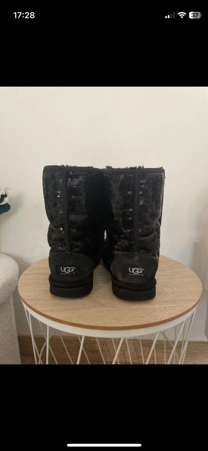 ugg noires pailletées - photo numéro 4