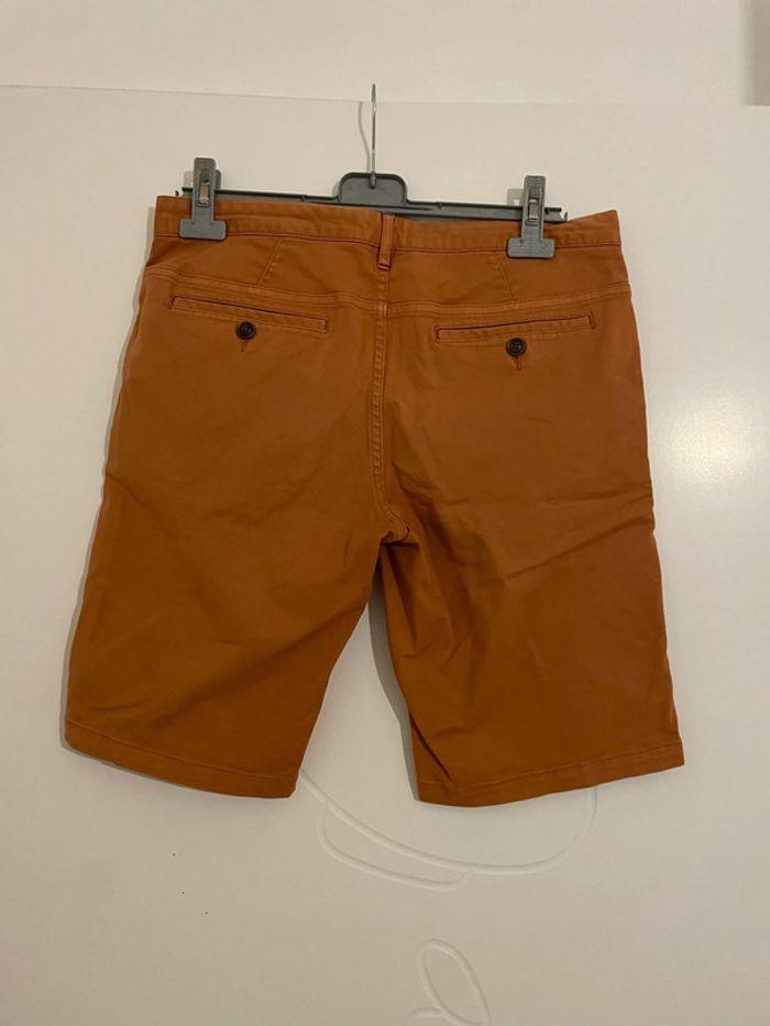 Bermuda short style chino marron camel devred taille 38 - photo numéro 2