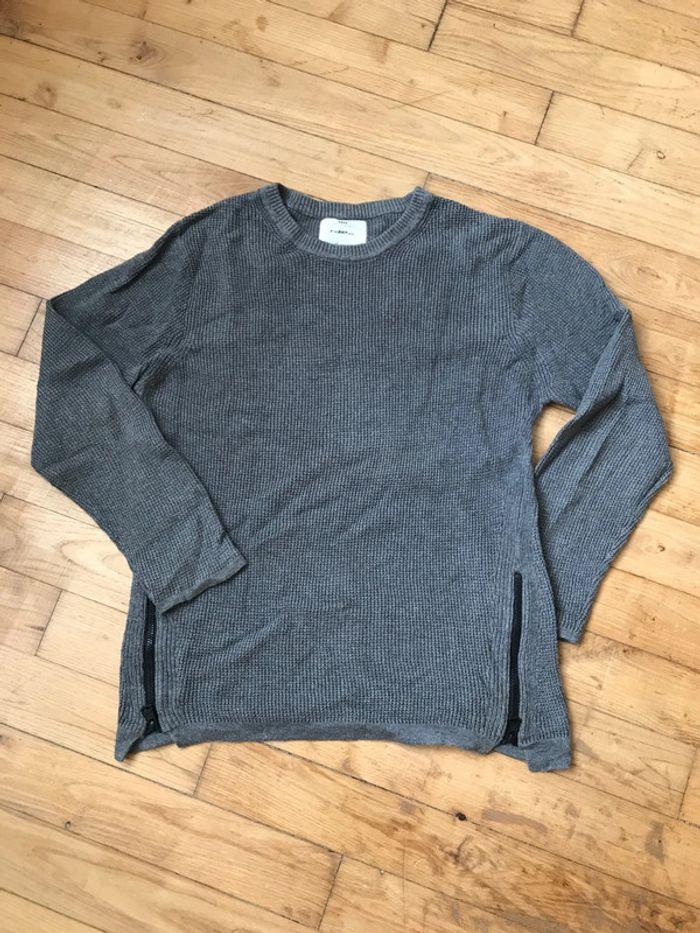 Pull Zara gris enfant - photo numéro 1