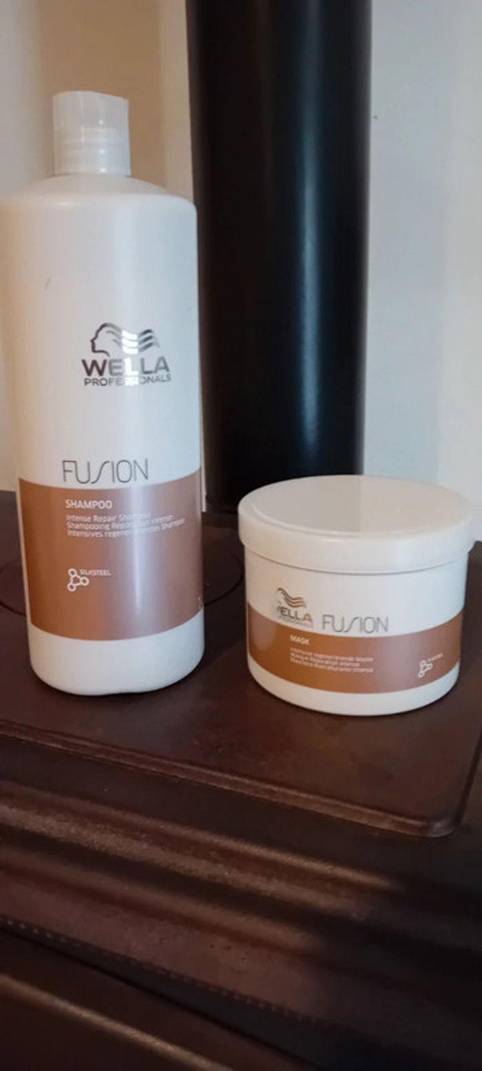 Shampoing et masque wella fusion - photo numéro 1