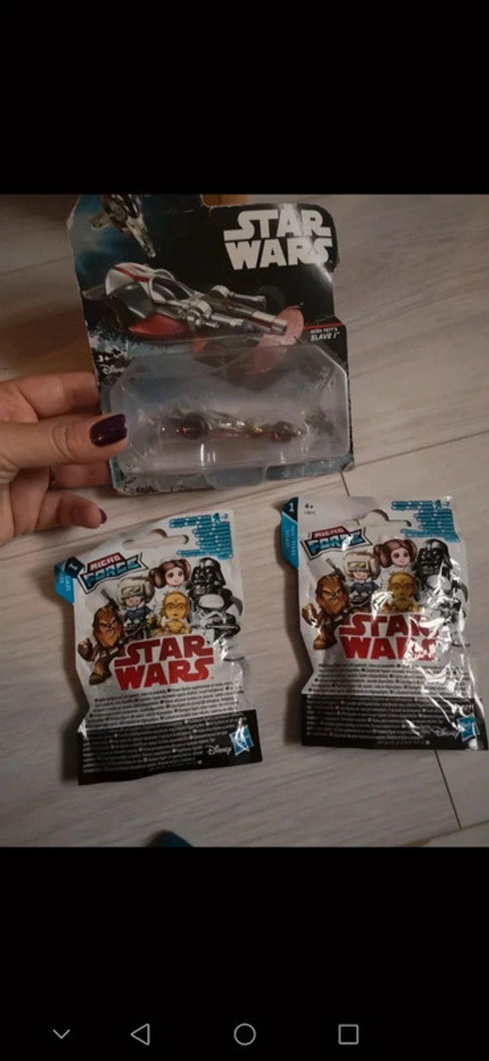 Lot de 3 jeux star wars Mattel Hot wheels - photo numéro 1