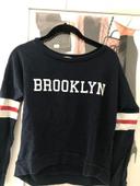 Sweat-shirt court Brooklyn S Jennyfer