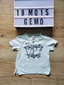 Tee-shirt MC 18 mois Gemo