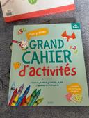 Livre Mon grand cahier d’activité des 3 ans - Neuf