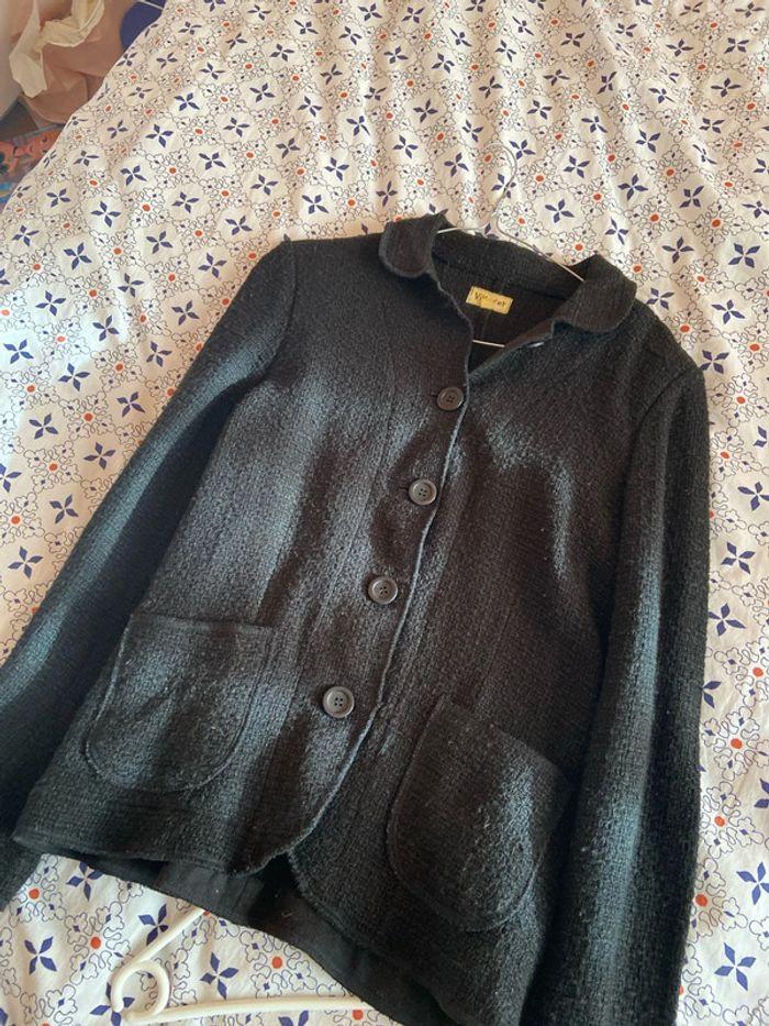 Veste noire villaret taille L - photo numéro 8