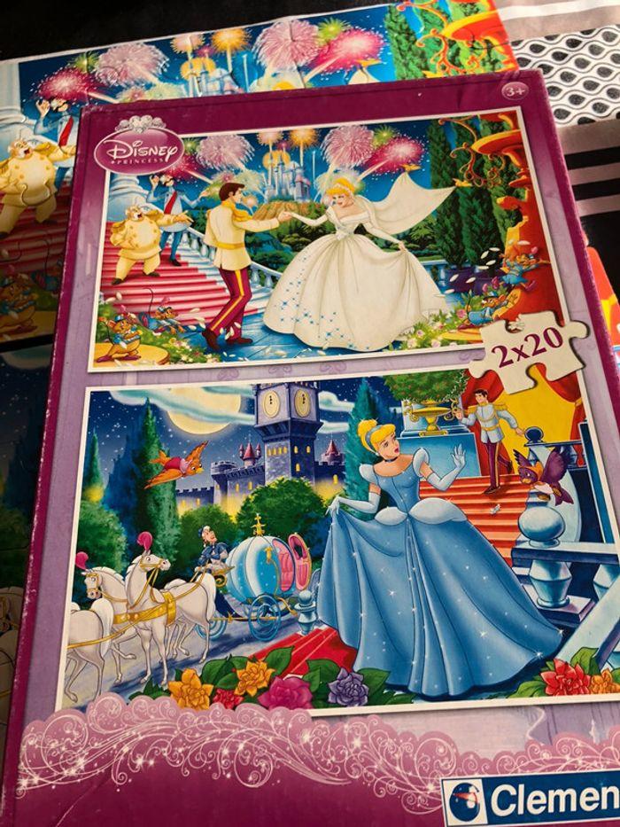 2 puzzles cendrillon - photo numéro 3