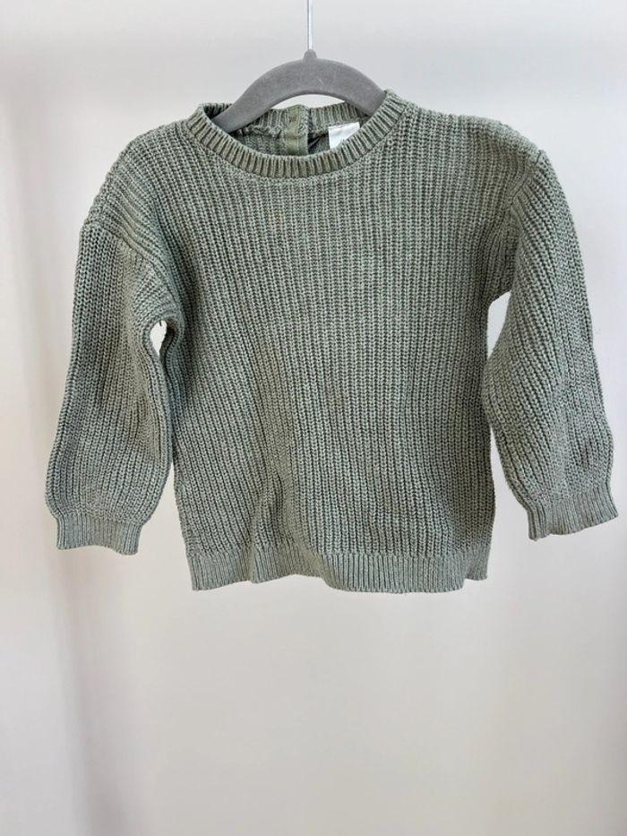 Pull en maille H&M 12 mois - photo numéro 1