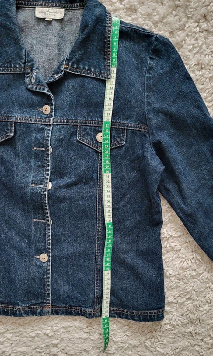 Veste en jean bleue foncée Camaïeu Taille 42 - photo numéro 16