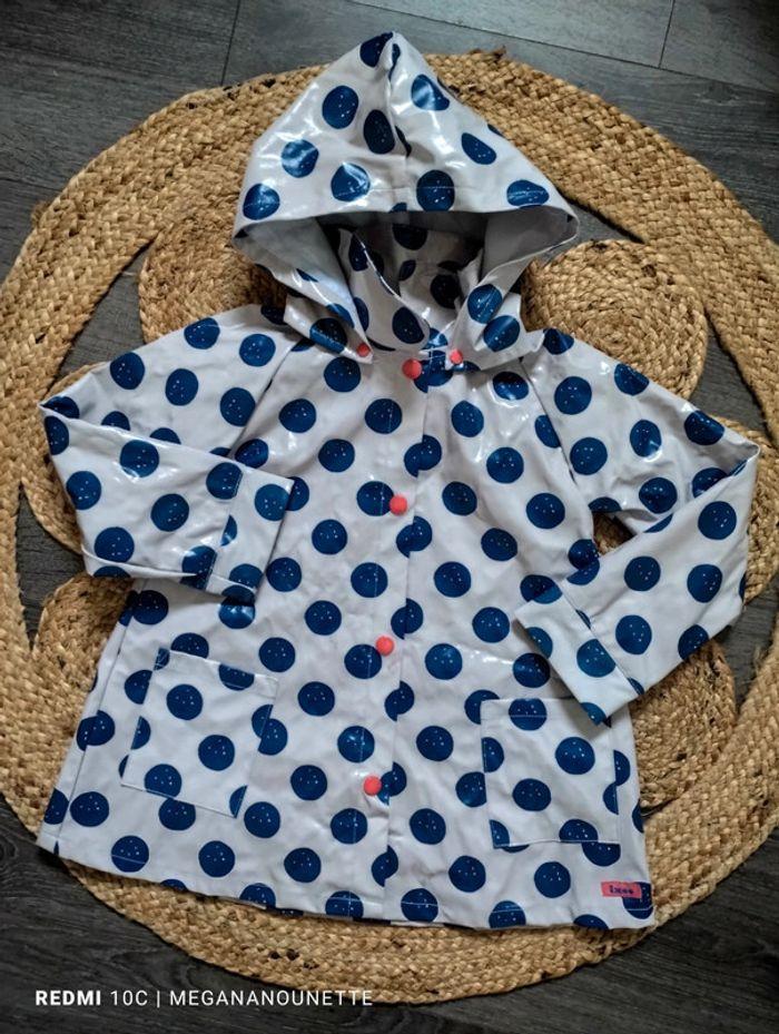 🦋 Joli imperméable à pois avec capuche 4 ans Boutique Parisienne - photo numéro 1