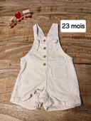 Salopette short