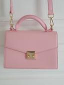 Magnifique sac Andrea Pascal Morabito Rose Cuir