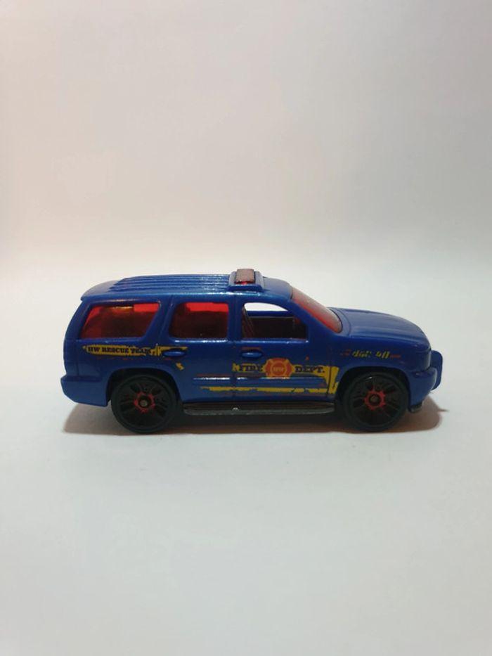 Hot Wheels '07 Chevy Tahoe, 2007, Bleu - photo numéro 4