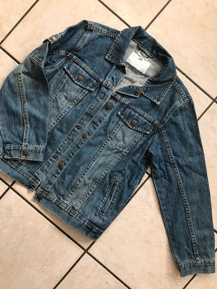 Veste en jean 12 ans Vertbaudet comme neuve garçon - photo numéro 10