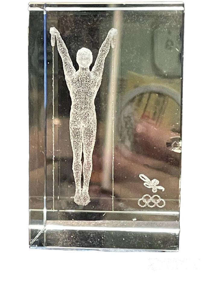 Figurine en verre#jeux olympiques - photo numéro 3