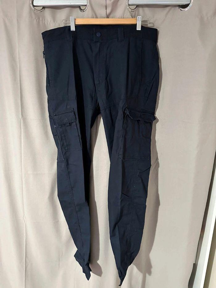 Pantalon travail PBV multiphoche bleu marine taille 48 - photo numéro 2