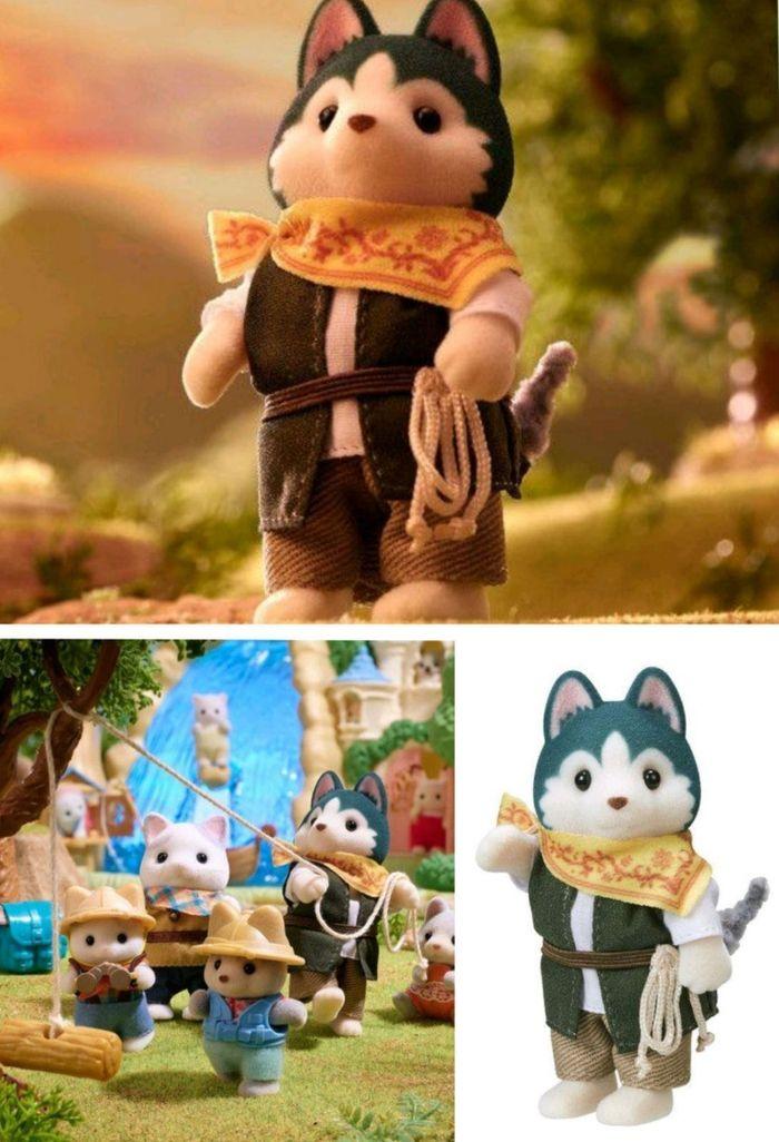 Sylvanian famille le grand frère husky bruce - photo numéro 2