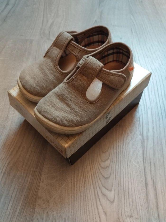 Chaussures enfants taupe T24 - photo numéro 1