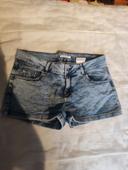 Short en jean