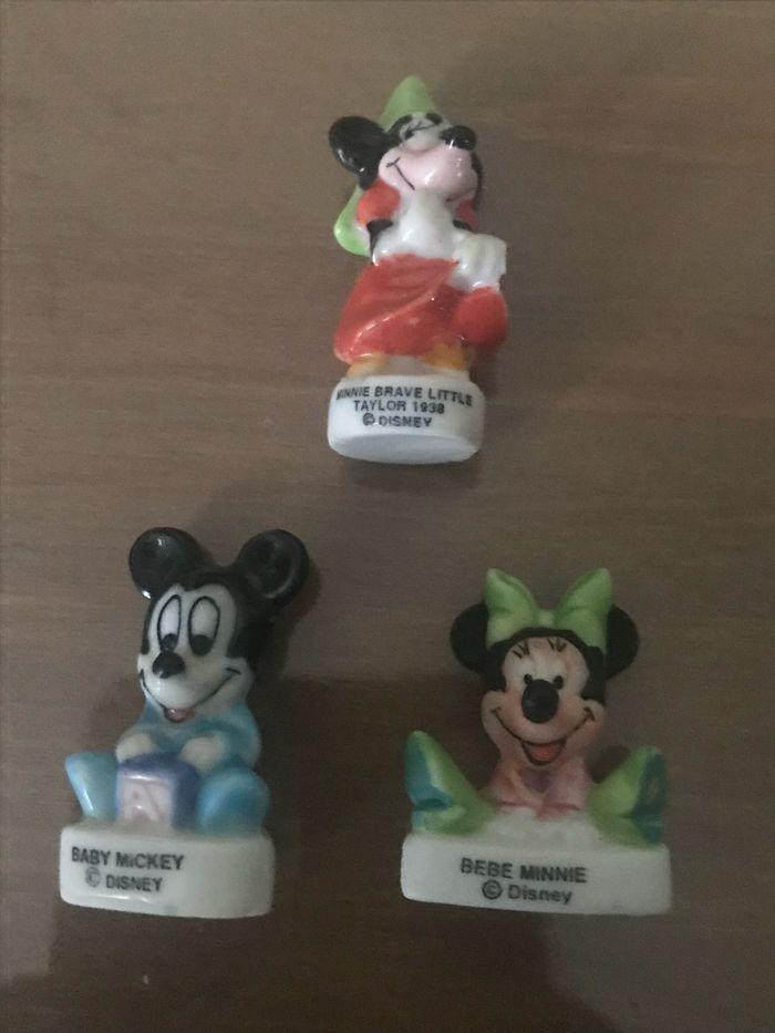 3 fèves Mickey Disney - photo numéro 1