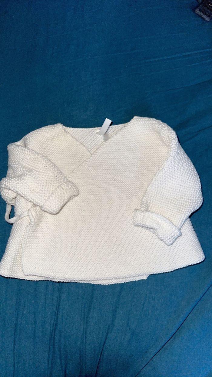 Gilet en maille bébé garçon