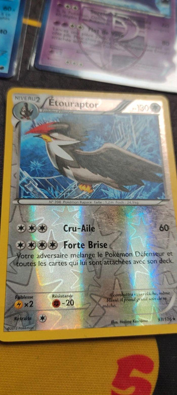 Lot cartes Pokémon Noir et Blanc Glaciation Plasma - photo numéro 4