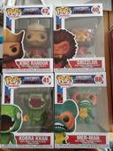 Lot Figurines Funko Pop Masters of the universe motu figure set Les maitres de l'univers