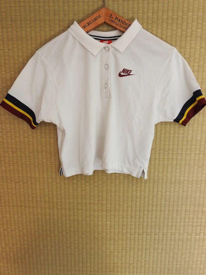 Polo crop-top Nike - taille XS - photo numéro 1