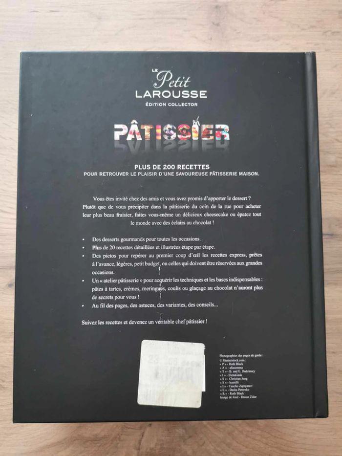 livre de pâtisserie le petit larousse - photo numéro 3