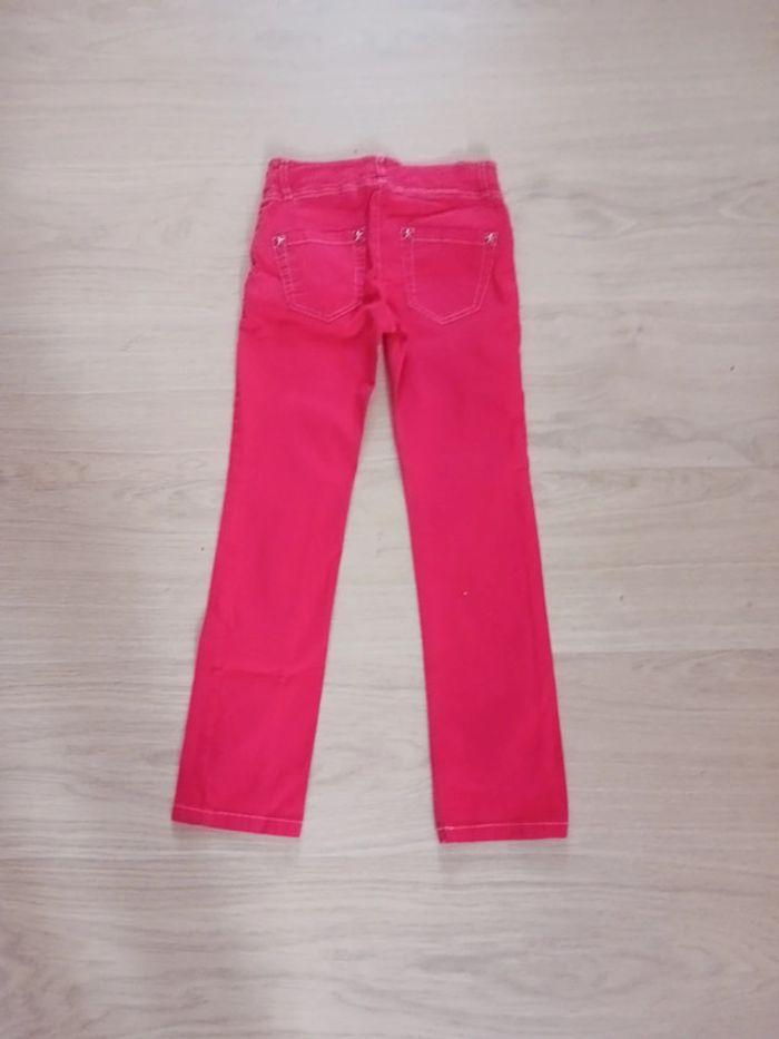 Pantalon fille 8 ans léger rouge Jean Paul gaultier - photo numéro 2