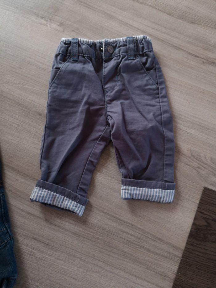 Lot 2 pantalon bébé garçon - photo numéro 2