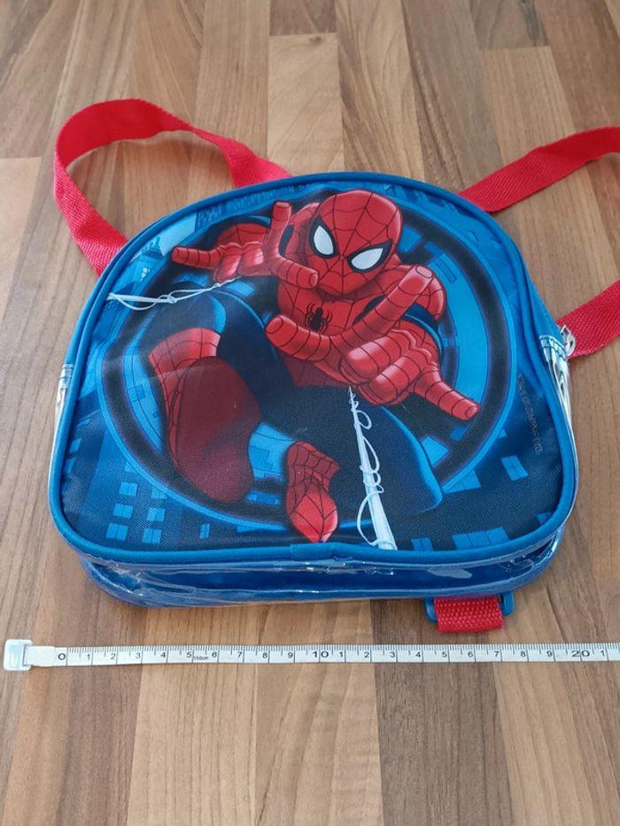 Sac Spiderman bleu rouge - photo numéro 3