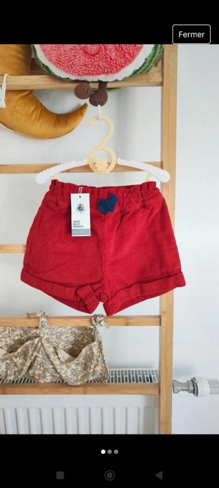 short velours fille 4 ans - photo numéro 3