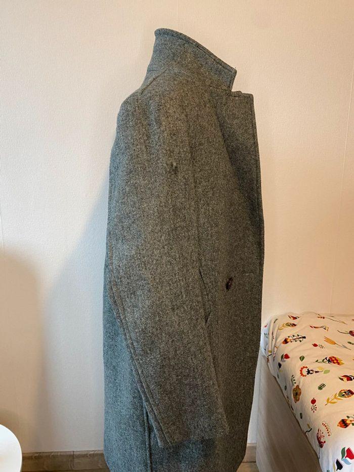 Manteau long / pardessus gris taille L / 40 Boutique Indépendante - photo numéro 8