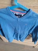 Pull V tommy hilfiger 6 ans