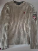 Pull beige hiver Quiksilver