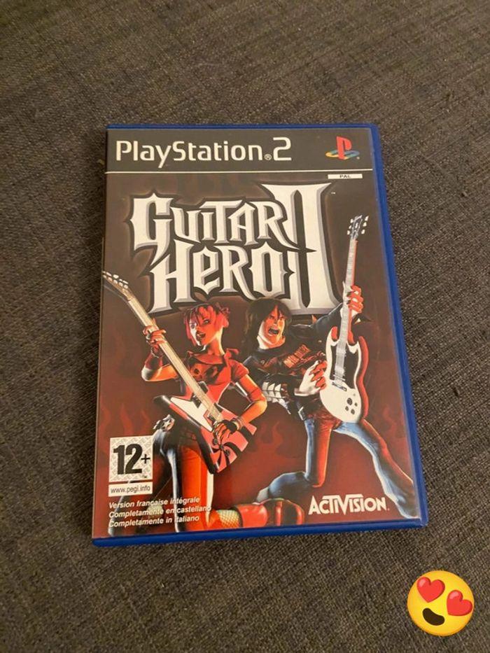 🧩 jeux PS2 Guitar Hero II bon état 🧩 - photo numéro 2