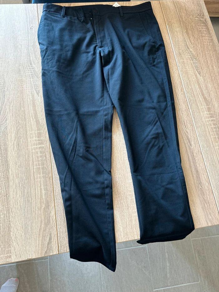 Pantalon bleu Zara - photo numéro 1