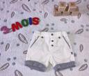 Short bébé garçon 3 mois