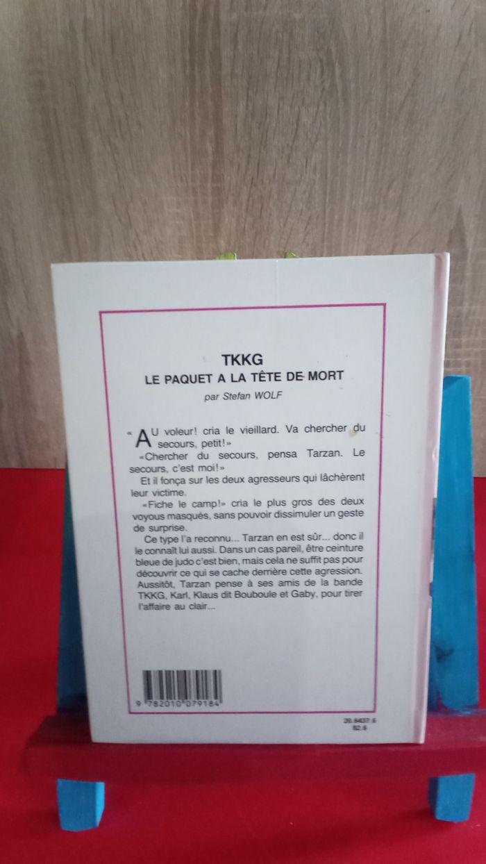 Le paquet à la tête de mort, TKKG, 1982, bibliothèque rose - photo numéro 2