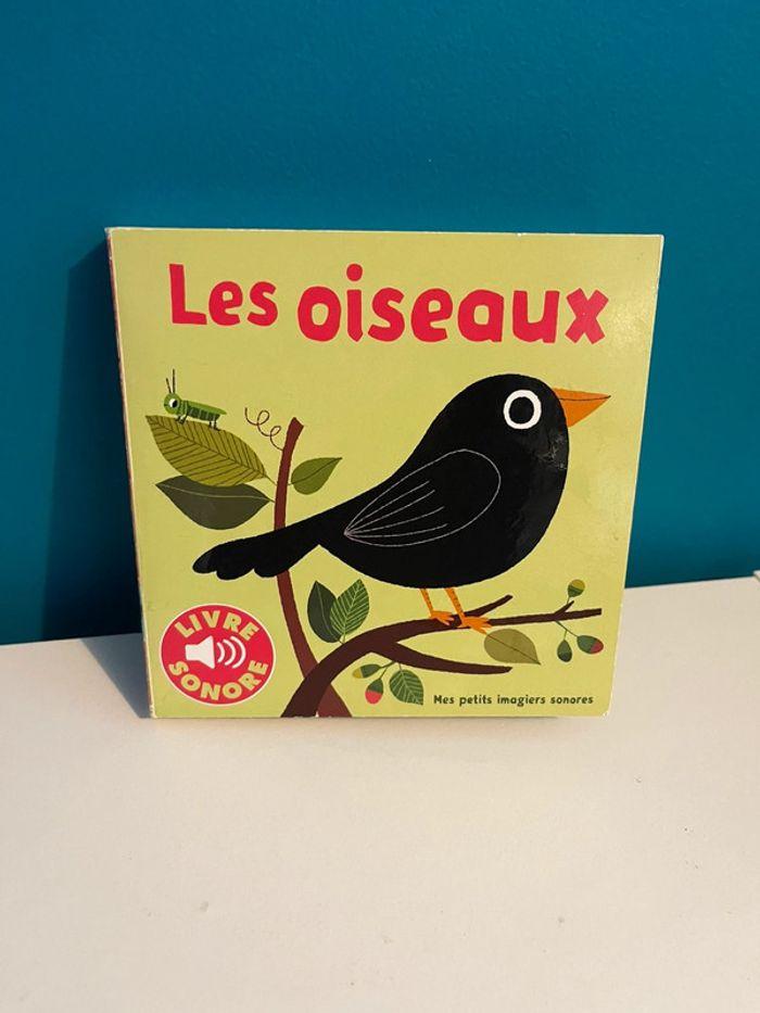 Livre sonore les oiseaux - photo numéro 1