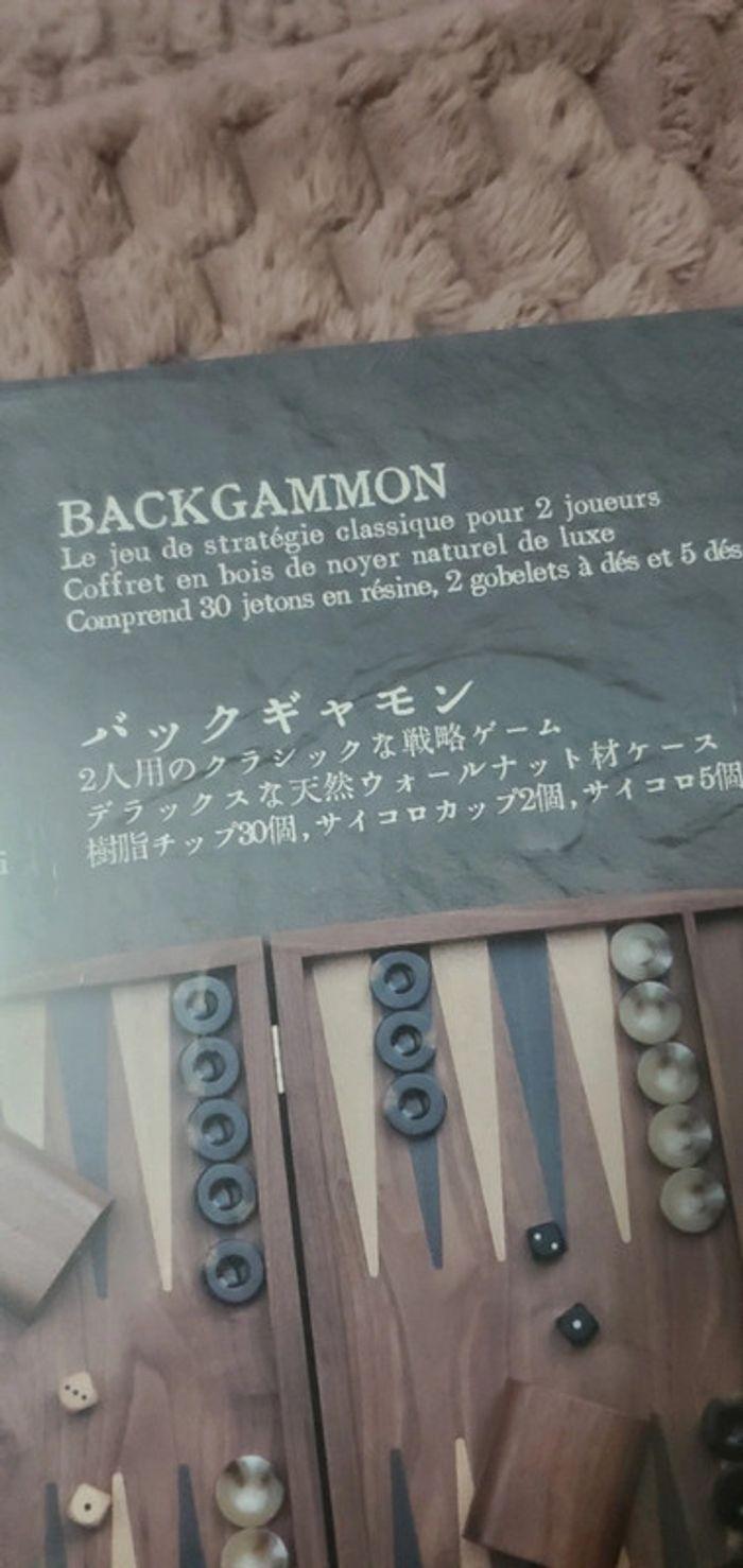 Jeu Backgammon Pliant - photo numéro 7