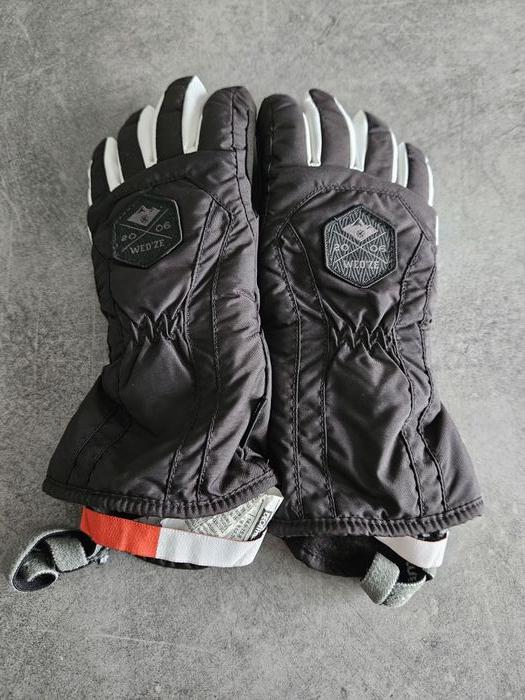 Gants de ski enfant - noir et blanc - 6 ans - Wedze - photo numéro 1